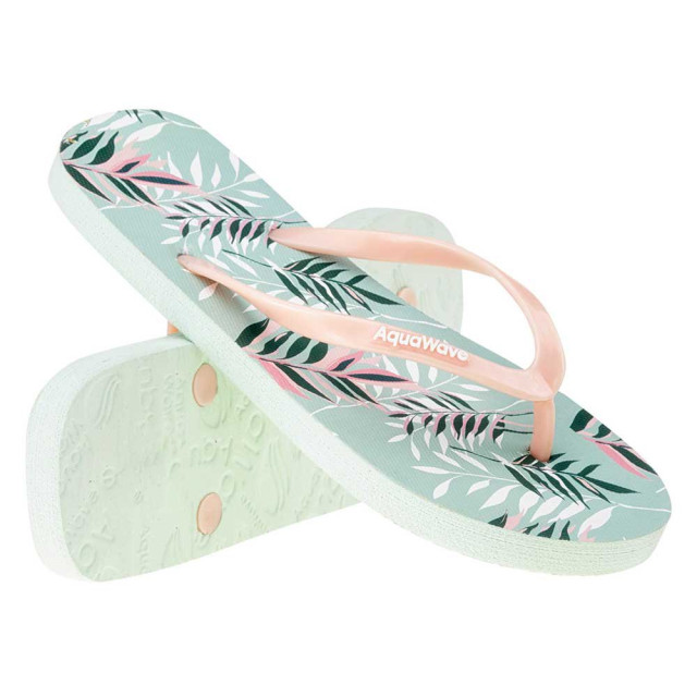 Aquawave Dames rachel leaves teenslippers UTIG793_dustyaquacandypink large