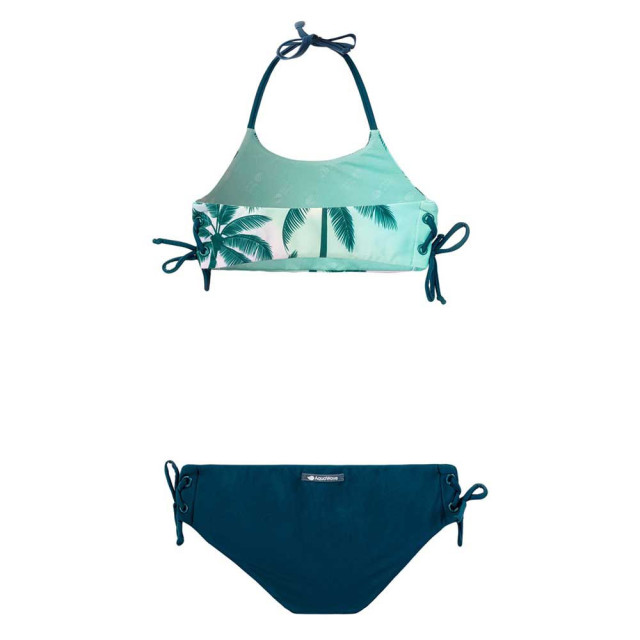 Aquawave Meisjes hali palm bikini set UTIG776_seagreennavy large