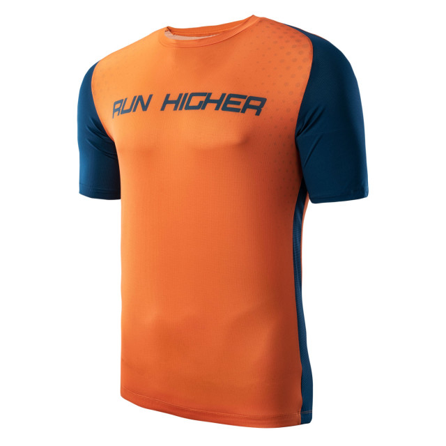 IQ Heren cross the line treilo t-shirt UTIG670_poseidonblueorange large