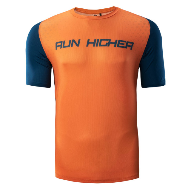 IQ Heren cross the line treilo t-shirt UTIG670_poseidonblueorange large