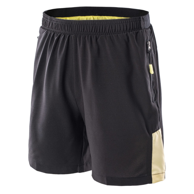 IQ Kinderen/kinderen itia contrast paneel shorts UTIG664_blackbeautylimelightyellow large