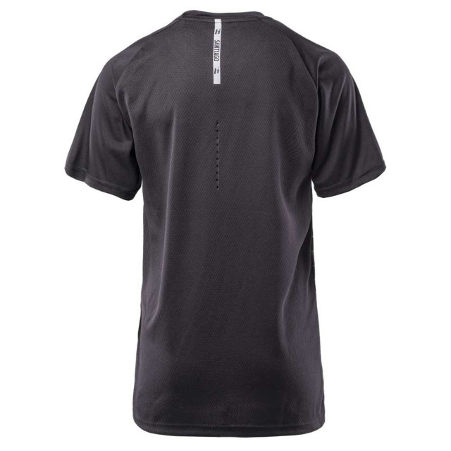 Huari Kinderen/kinderen monteros t-shirt UTIG456_blackbeansilver large