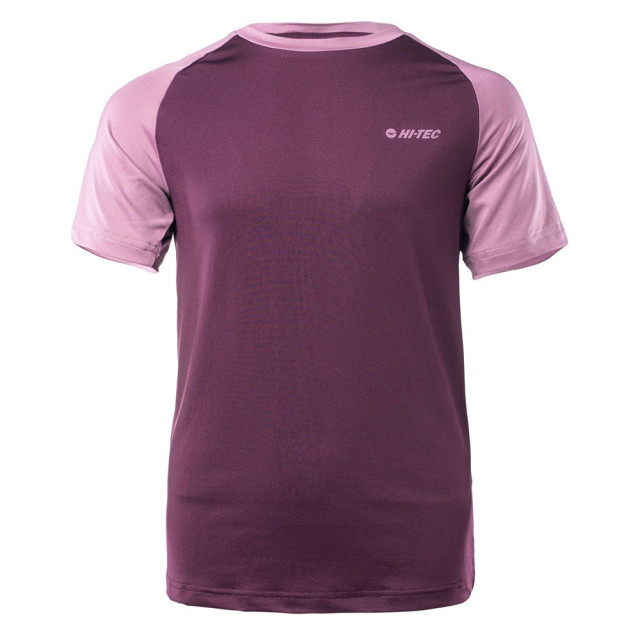 Hi-Tec Kinderen/kinderen mikia t-shirt UTIG279_potentpurplegrapeade large