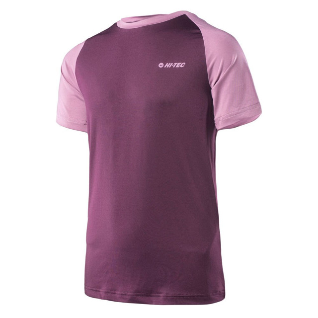 Hi-Tec Kinderen/kinderen mikia t-shirt UTIG279_potentpurplegrapeade large