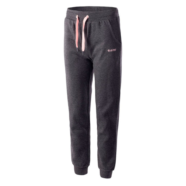 Hi-Tec Dames melian trainingsbroek UTIG2444_darkgreymelangeimpatienspink large