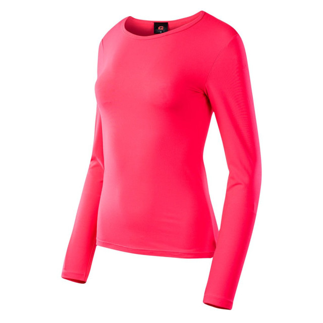 IQ Dames milky trainings-t-shirt met lange mouwen UTIG2368_raspberryred large