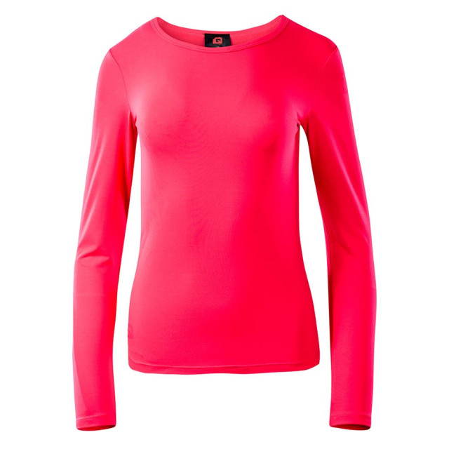 IQ Dames milky trainings-t-shirt met lange mouwen UTIG2368_raspberryred large