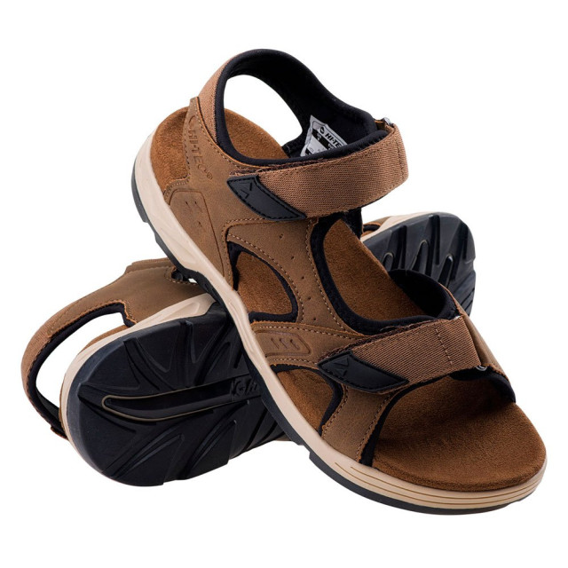 Hi-Tec Leren sandalen heren lucibel UTIG222_darkbrownblack large