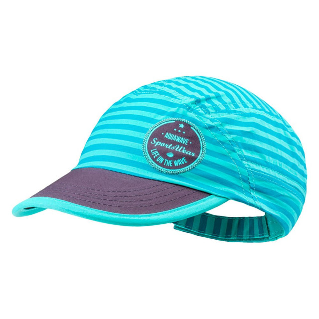 Aquawave Jongens inge stripe detail baseball cap UTIG2229_turquoiseforgetiron large