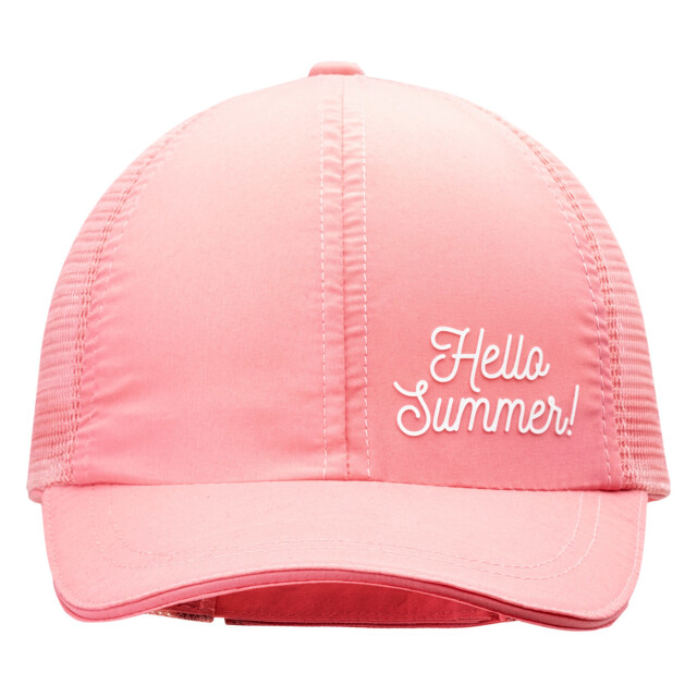 Bejo Meisjes joel baseballpet UTIG2201_sugarcoralwhite large