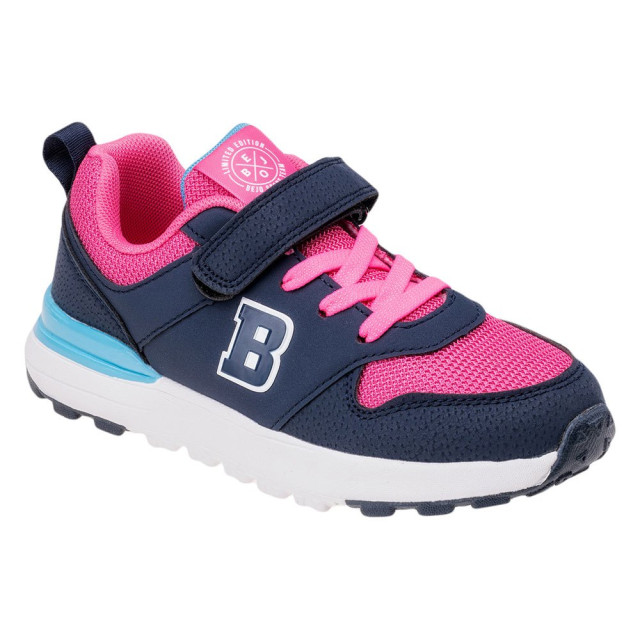 Bejo Meisjes teruis contrast trainers UTIG2047_navypinklightblue large