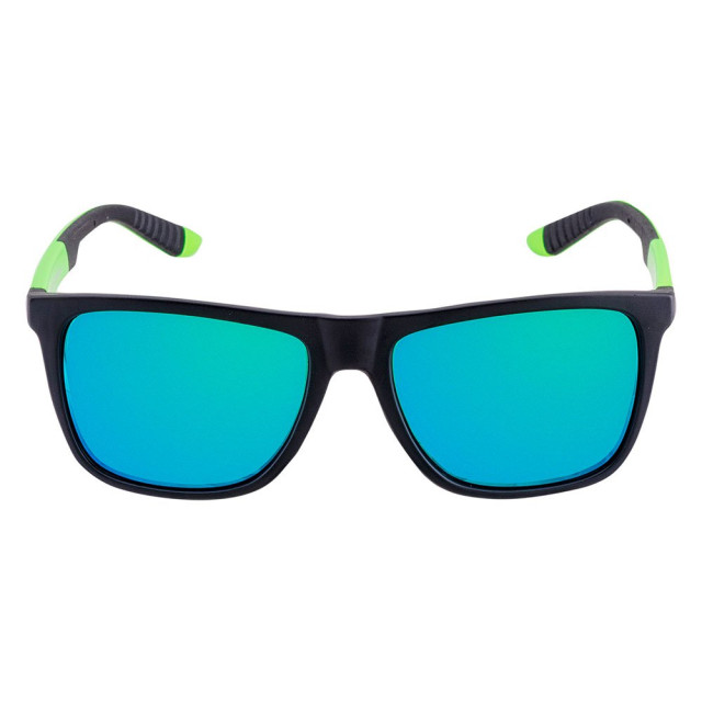 Aquawave Volwassen unisex zonnebril ajon UTIG2082_mattblackmattlimegreen large