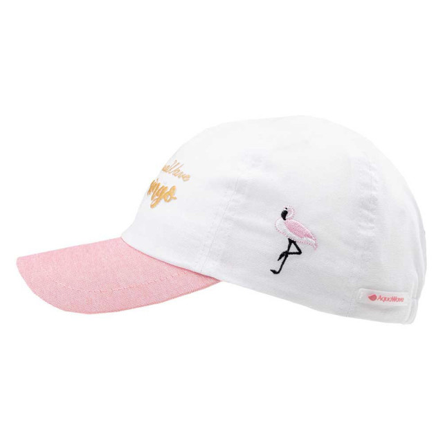 Aquawave Kinder/kids jens flamingo baseball cap UTIG2075_flamingopinkwhite large