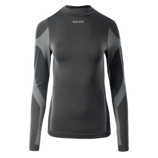 Hi-Tec Dames surmi thermische base layer top met lange mouwen UTIG194_anthracitegrey large