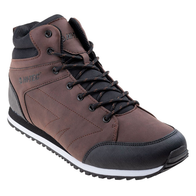 Hi-Tec Heren arnel mid cut wandelschoenen UTIG1911_darkbrownblack large