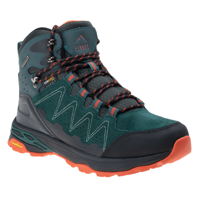 Elbrus Heren eravica suède mid cut wandelschoenen UTIG1873_greengablesblacktangerinetango large