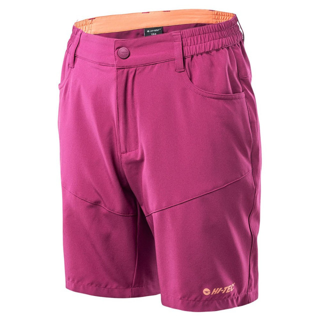 Hi-Tec Kinderen/kinderen amilo korte broek UTIG1838_boysenberryfreshsalmon large