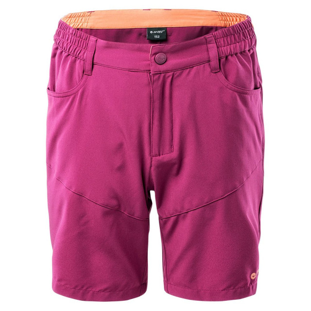 Hi-Tec Kinderen/kinderen amilo korte broek UTIG1838_boysenberryfreshsalmon large