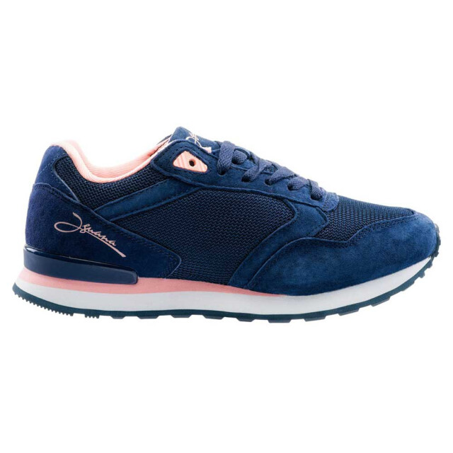 Iguana Dames omis nubuck trainers UTIG1749_navydesertpink large