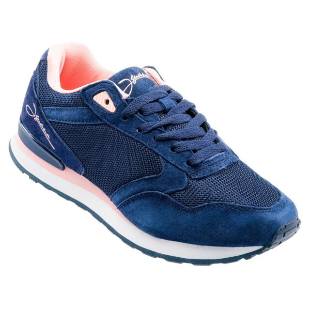 Iguana Dames omis nubuck trainers UTIG1749_navydesertpink large