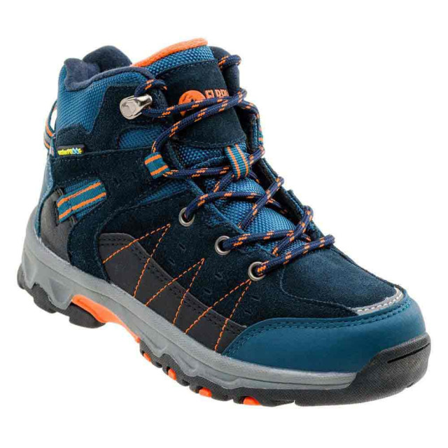 Elbrus Kinder/kinder penaz suède mid cut wandelschoenen UTIG1720_navypeacockblueblackorange large