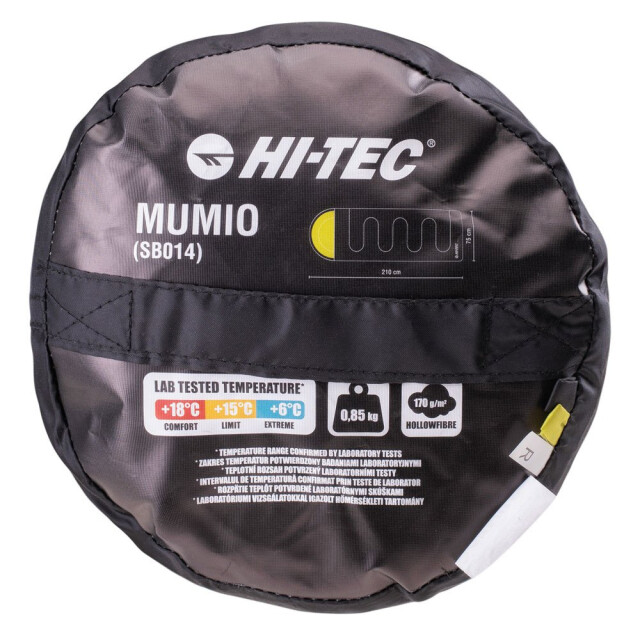 Hi-Tec Mumio slaapzak voor volwassenen UTIG1699_anthracitesulphurspring large