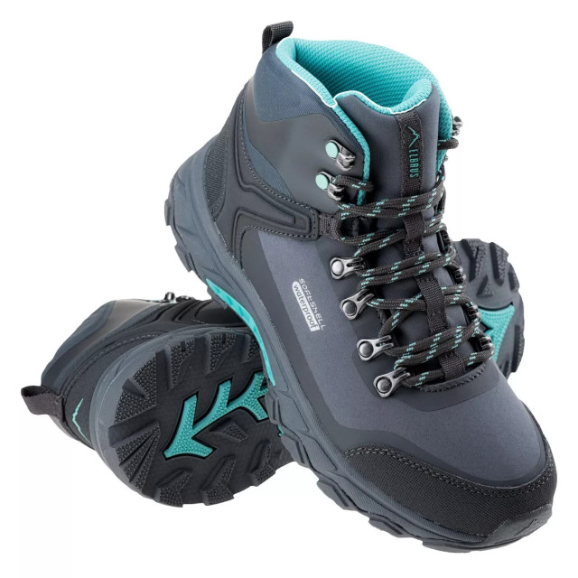 Elbrus Dames eglinter waterdichte wandelschoenen UTIG1635_darkgreyturquoise large