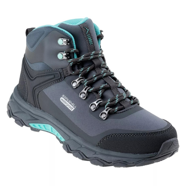 Elbrus Dames eglinter waterdichte wandelschoenen UTIG1635_darkgreyturquoise large