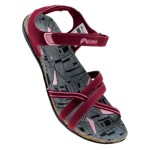 Elbrus Dames lavera leren sandalen UTIG1613_windsorwinedarkgrey large