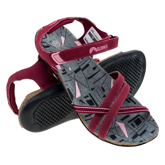 Elbrus Dames lavera leren sandalen UTIG1613_windsorwinedarkgrey large