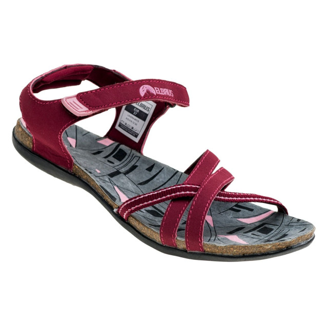 Elbrus Dames lavera leren sandalen UTIG1613_windsorwinedarkgrey large