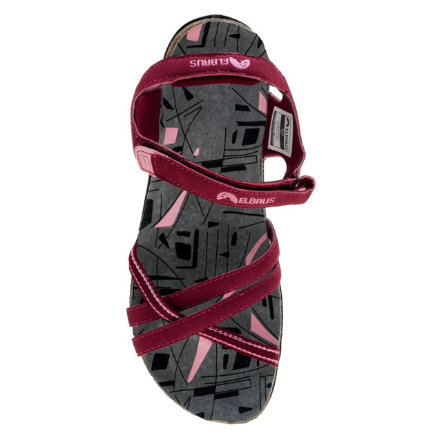 Elbrus Dames lavera leren sandalen UTIG1613_windsorwinedarkgrey large