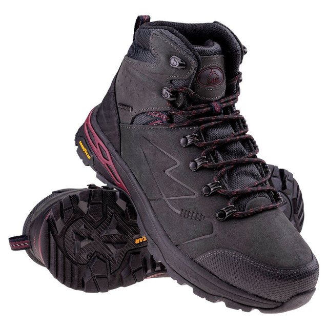 Elbrus Heren mazeno leren mid cut wandelschoenen UTIG1559_midnightnavyblackburgundy large