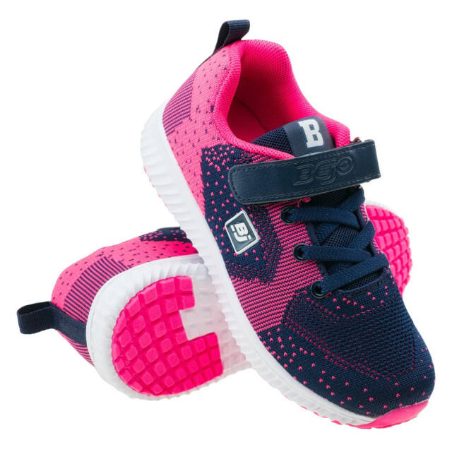 Bejo Meisjes vetas trainers UTIG1558_navyfuchsia large