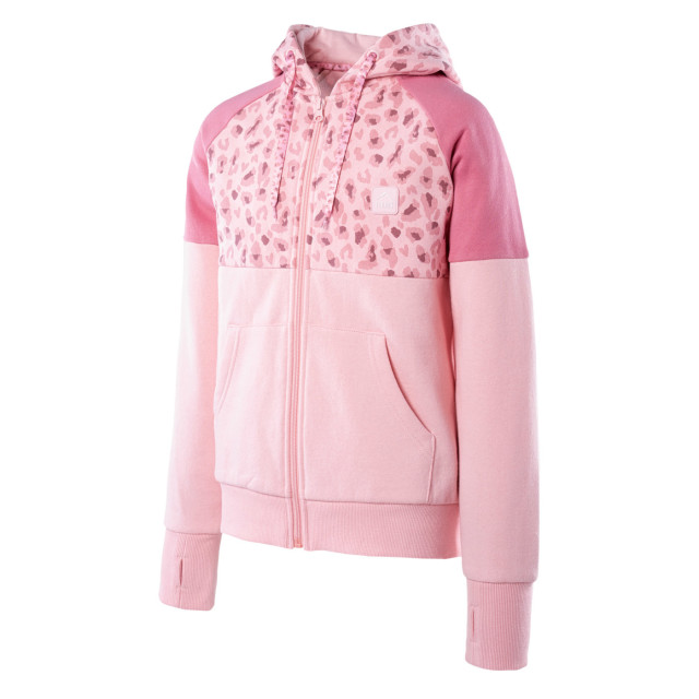 Elbrus Meisjes ragna full zip hoodie UTIG1526_crystalrosepinkpanther large