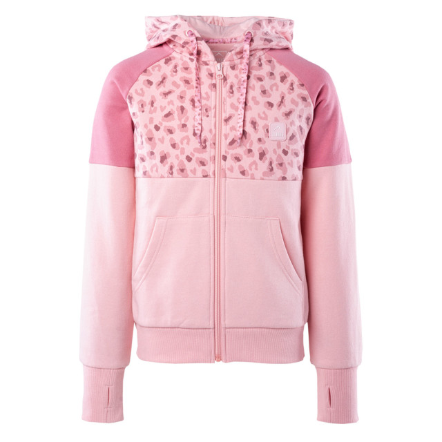 Elbrus Meisjes ragna full zip hoodie UTIG1526_crystalrosepinkpanther large