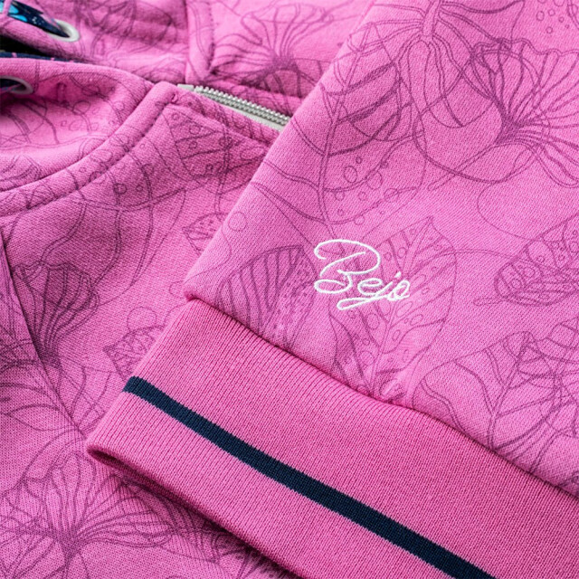 Bejo Meisjes tamis full zip hoodie UTIG1486_superpink large