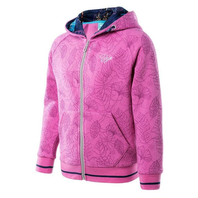 Bejo Meisjes tamis full zip hoodie UTIG1486_superpink large