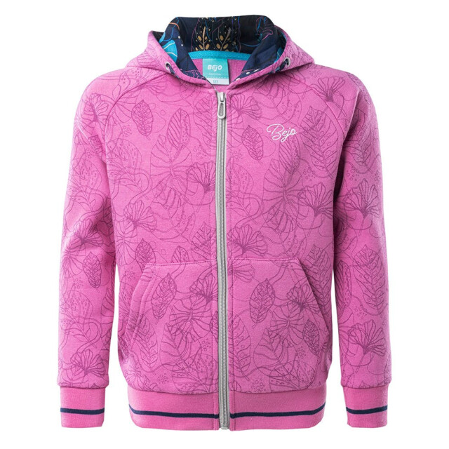 Bejo Meisjes tamis full zip hoodie UTIG1486_superpink large