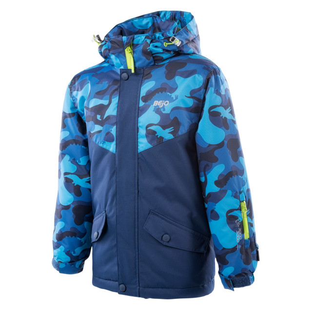 Bejo Kinder/kids yuki camo ski-jas UTIG1444_estatebluebluedino large