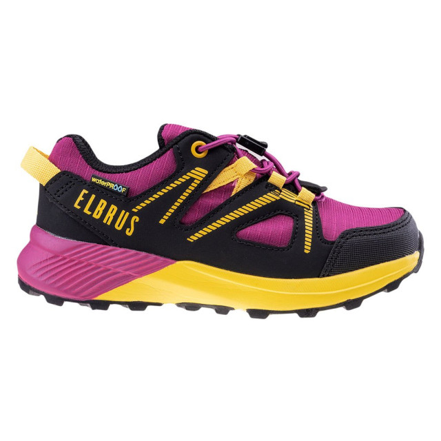 Elbrus Vapus waterdichte wandelschoenen voor kinderen/kinderen UTIG1421_fuchsiablackyellow large