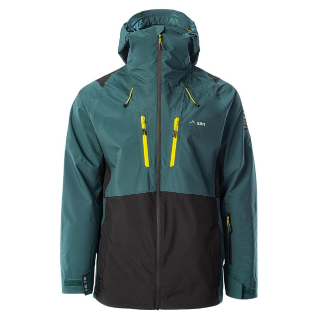 Elbrus Heren soren ski jas UTIG137_junebugblackcitronelle large