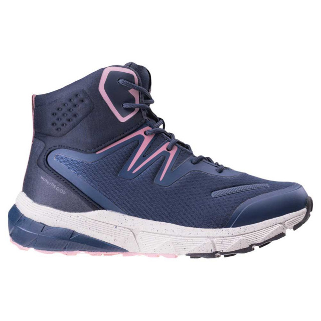 Elbrus Dames eston waterdichte mid cut wandelschoenen UTIG1333_midnightnavyashrose large