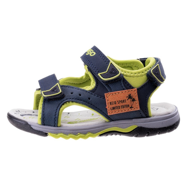 Bejo Kinder/kinder betil leren sandalen van varkenshuid UTIG1281_reflectingpondlimegreen large