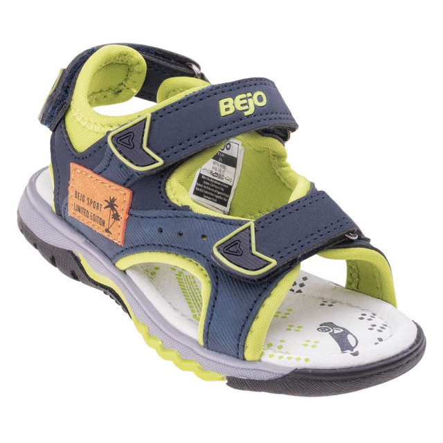 Bejo Kinder/kinder betil leren sandalen van varkenshuid UTIG1281_reflectingpondlimegreen large