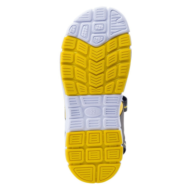 Bejo Beni leren sandalen voor kinderen UTIG1242_khakiyellow large