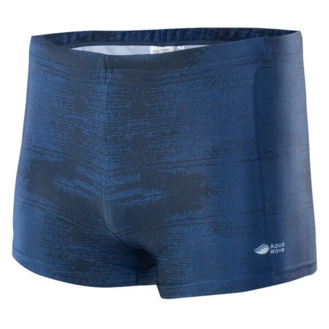 Aquawave Heren mados gestippelde zwemshort UTIG103_blueberry large