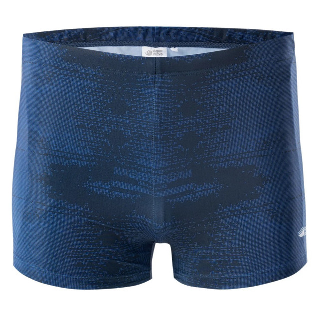 Aquawave Heren mados gestippelde zwemshort UTIG103_blueberry large