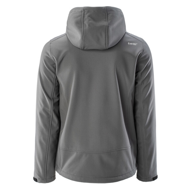 Hi-Tec Heren noxon soft shell jas UTIG1375_irongateblack large