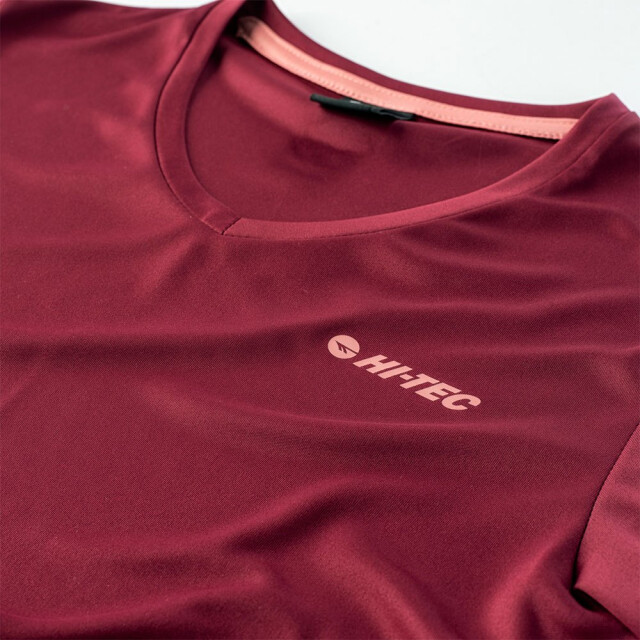 Hi-Tec Dames mani training t-shirt UTIG182_beetrootred large